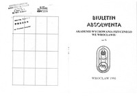Biuletyn Absolwenta nr 6 – 1993