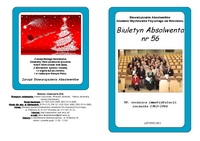 Biuletyn Absolwenta nr 56 – listopad 2012